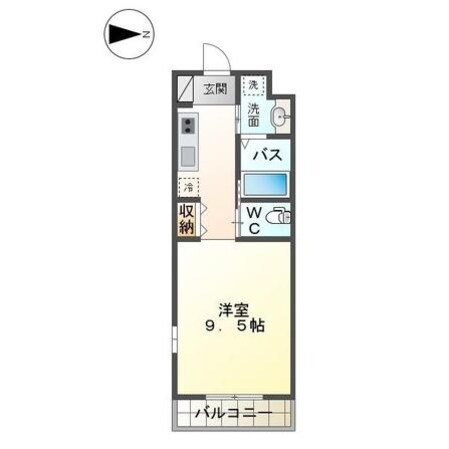 大分駅 徒歩5分 3階の物件間取画像